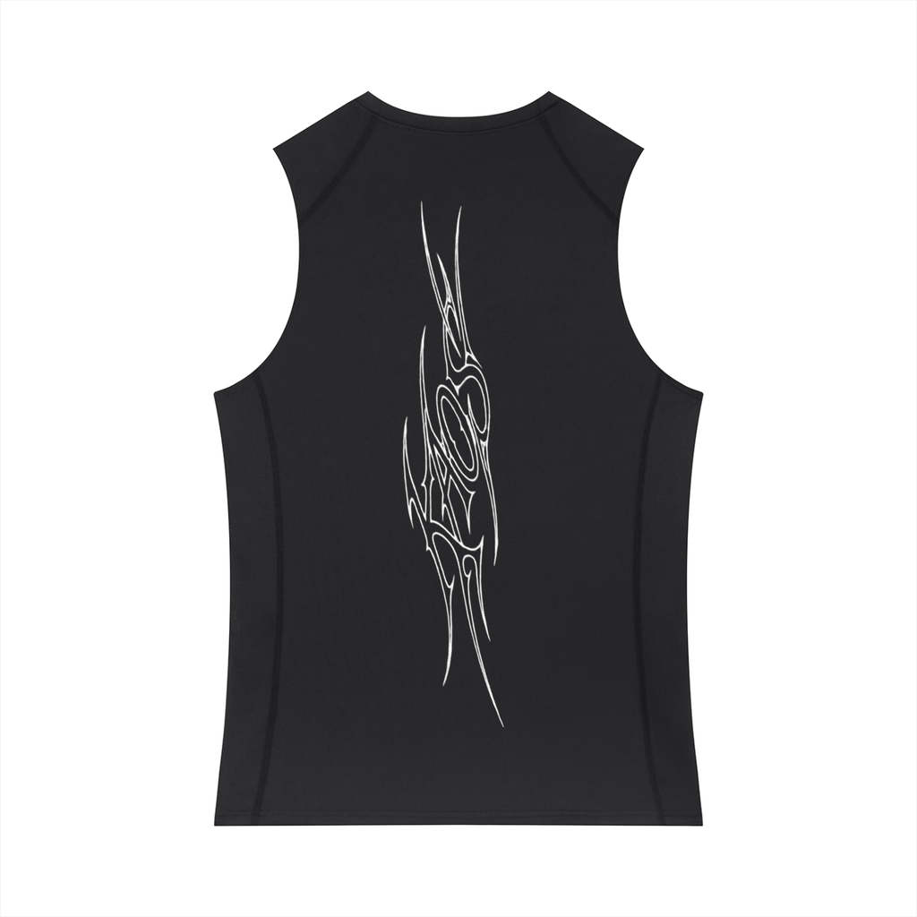 Men's Slim-Fit Topstitch Tank Top