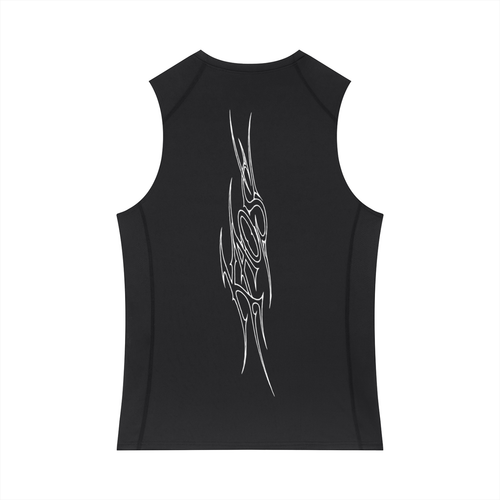 Men's Slim-Fit Topstitch Tank Top