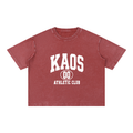 Mineral Wash Boxy Cotton T-Shirt