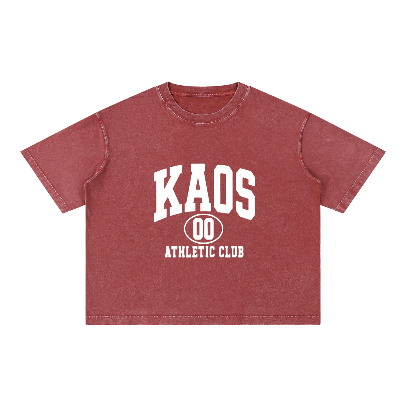 Mineral Wash Boxy Cotton T-Shirt