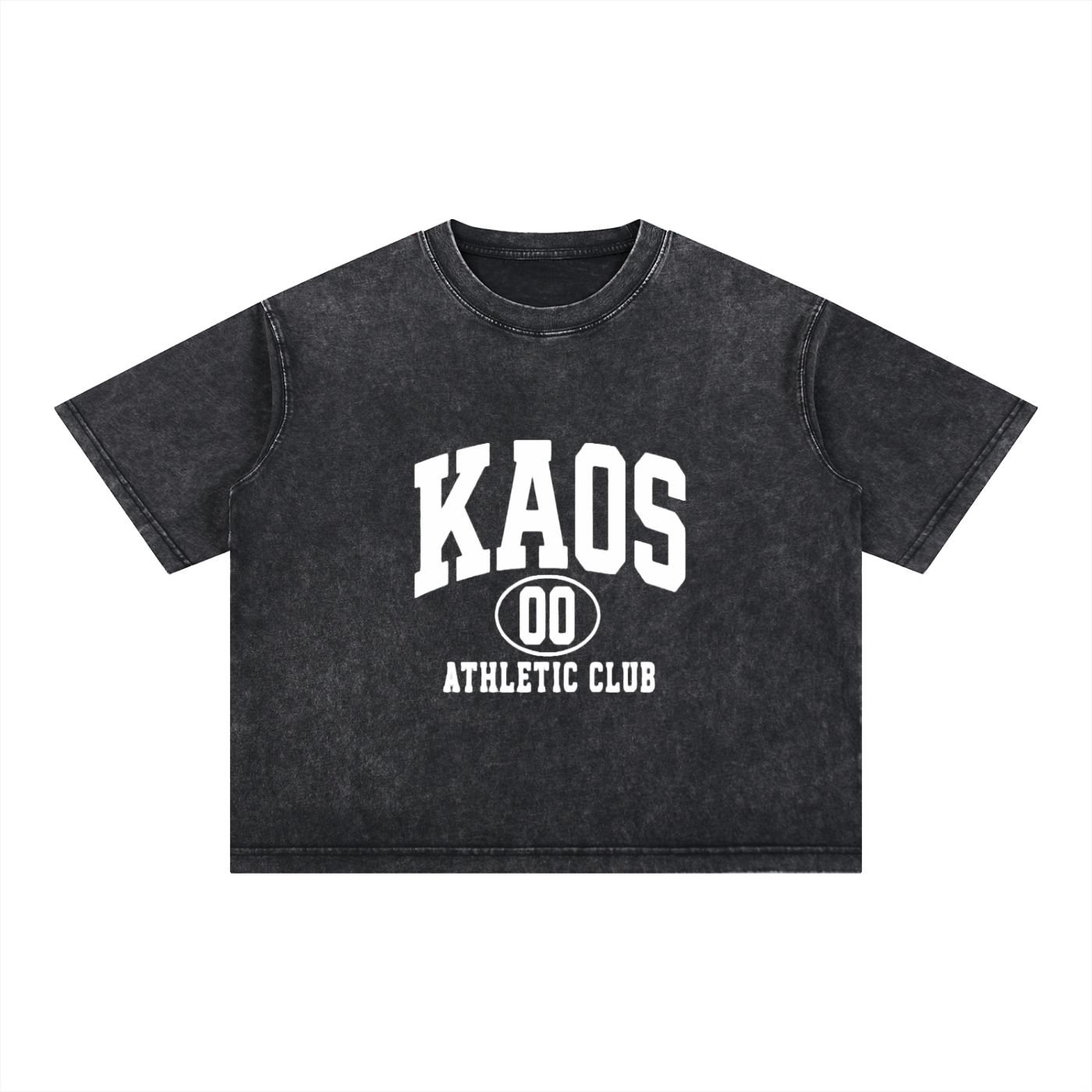 Mineral Wash Boxy Cotton T-Shirt