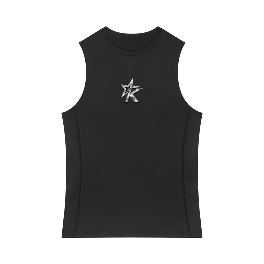 Men's Slim-Fit Topstitch Tank Top