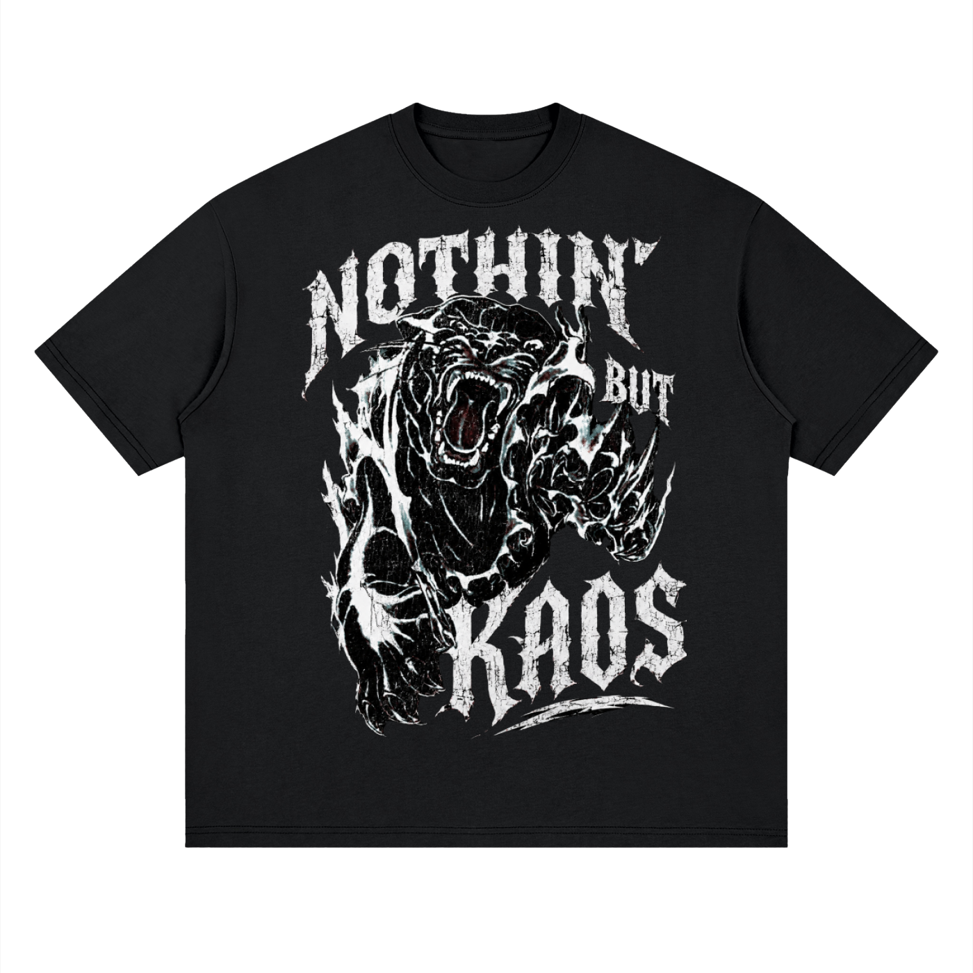 Streetwear Loose Drop Shoulder T-Shirt