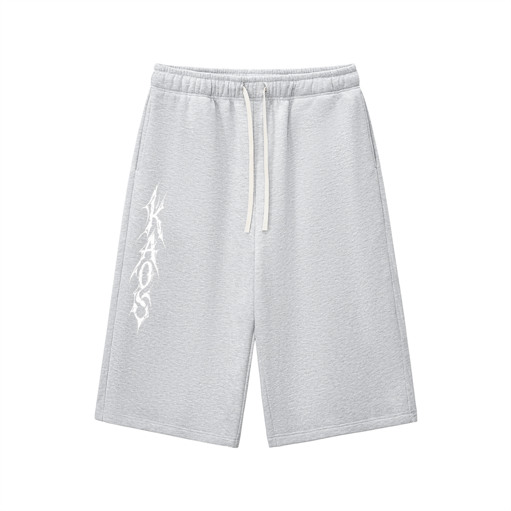 Relaxed Drawstring Three-quarter Sweatpants