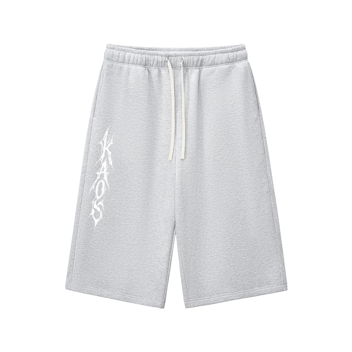 Relaxed Drawstring Three-quarter Sweatpants